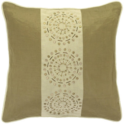  Housse de coussin en coton 18 po