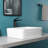 Davivy 14.5'' White Ceramic Rectangular Bathroom Sink