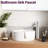Bathroom Sink Faucet In Brushed Nickel Look - Modern Tall Single Handle One Hole Lavatory Tap Style-121612983