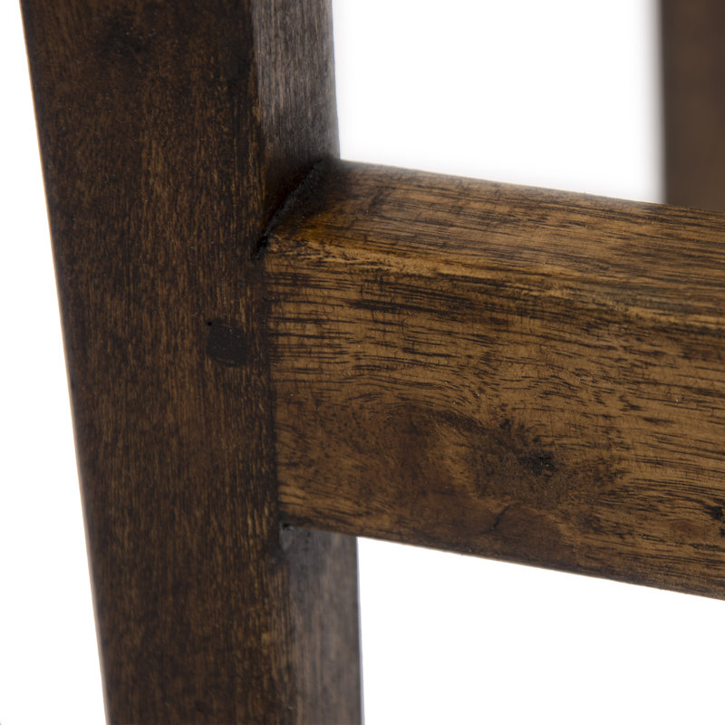 Kalla Counter Stool with Solid Wood Frame, 42" H x 19" W x 16.5" D