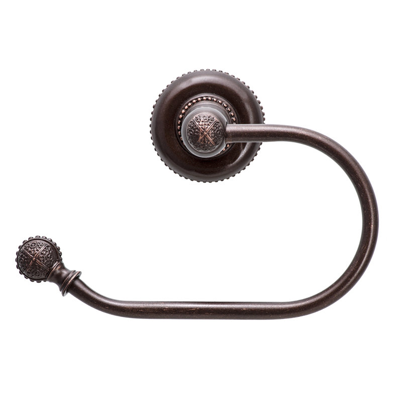 Tissu Millennium Swing, anneau lisse à gauche, Bronze frotté à l'huile