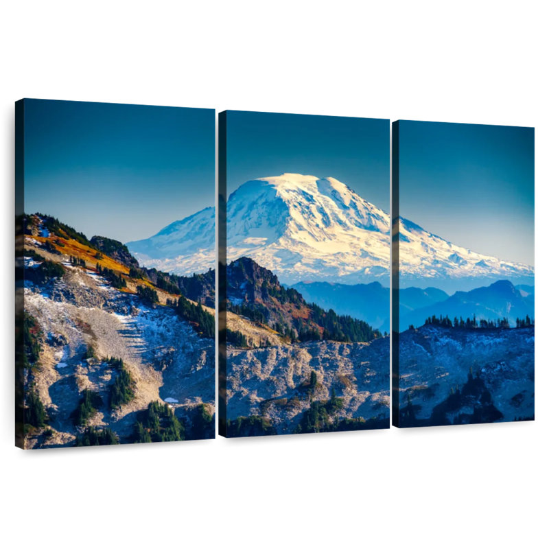 Mt. Adams And Tatoosh Range, 32" H x 50" W