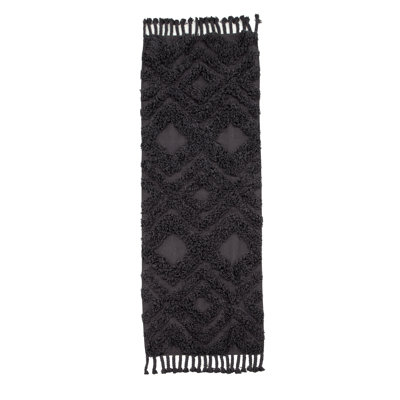 No Pattern And Not Solid Colour Hand Woven 200cm X 70cm Area Rug