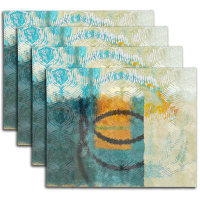 Napperon abstrait en polyester
