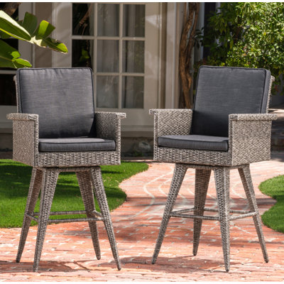 Tabouret 30,5 "avec coussin Washington