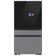 Samsung Bespoke 23 cu. ft. Counter Depth 4-Door French Door Refrigerator with AI Home & AI Vision Inside in Charcoal Glass and Stainless Steel