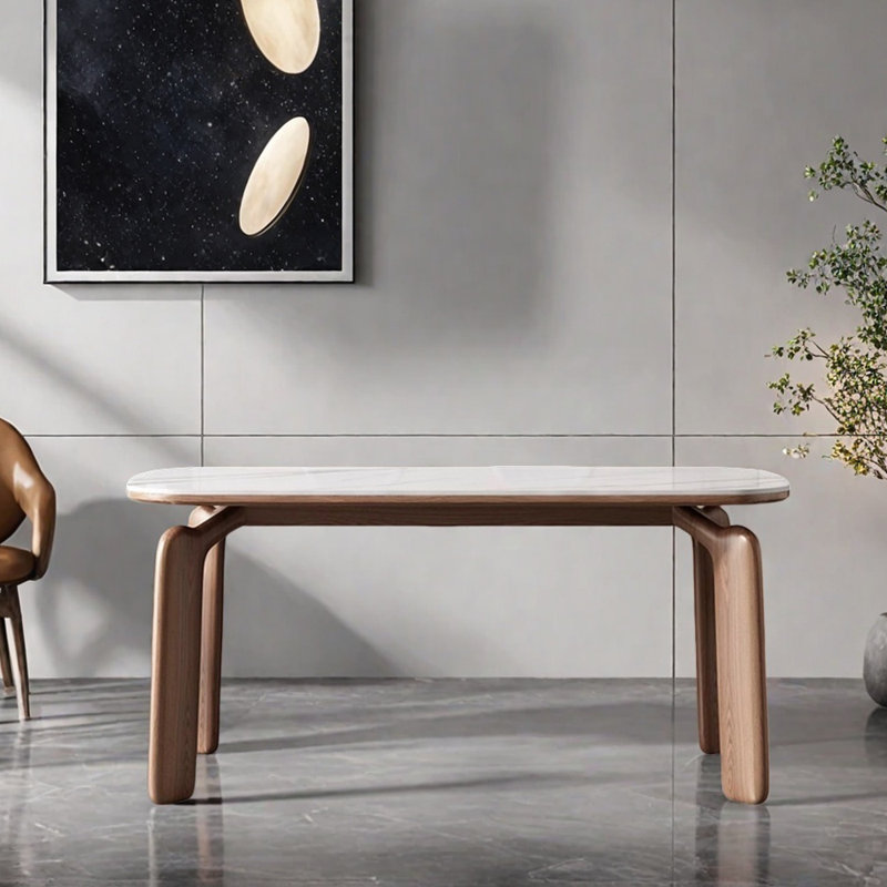 Table de salle à manger de haute qualité, H 29,92 po x L 55,11 po x l 31,49 po