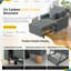Emma-Leigh 1 Seater Fabric Accent Chairs Bed-307687992