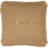 Burlap Natural Buttons and Fringed Cotton Reversible Throw Pillow-1847008055