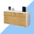 Oak / Matt White