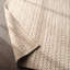 Tapis beige en laine tissé à la main à plat Midford-79292743