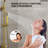 Pressure-Balanced Shower Faucet System, Wall Mount Rainfall Shower Head with Slider Bar Handheld Spray-111856377