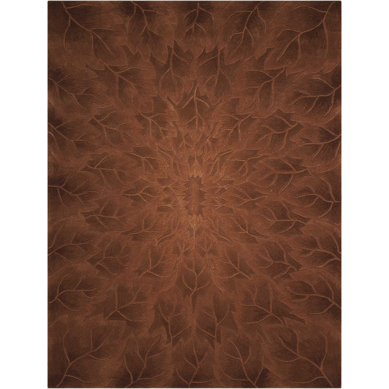 Quella Viscose Floral Indoor Rug, Rectangle 9'6" x 13'6"