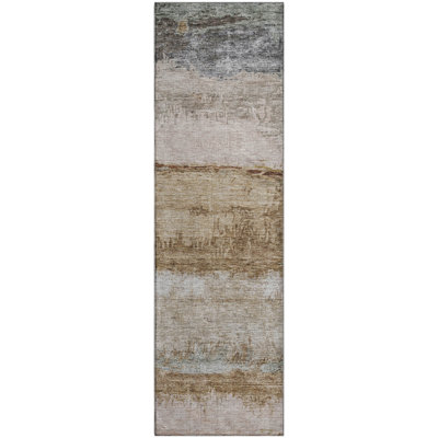 Premium Machine Washable Jessie AMF1197 Abstract Rug