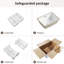 16 Inch Rectangle Undermount Bathroom Sink Under Counter Vanity Sink Opening Size White Porcelain Basin Sink Para Baños
