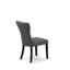 Ensemble de 14 tables de salle à manger comprenant une table rectangulaire, une table basse et 12 chaises en tissu gris foncé Gotham-354193771-354193770-341233437