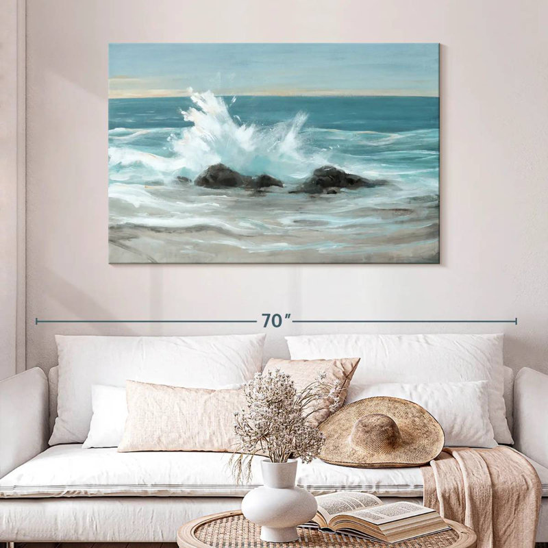 Gillard Crashing Wave II, H 32 po x l 48 po