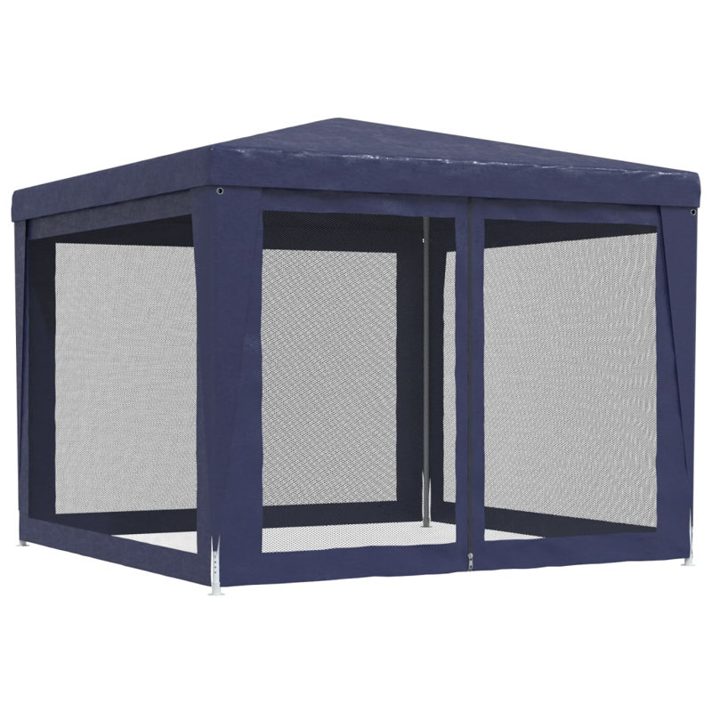 Andranae 3m x 3m Iron Party Tent, Blue, Blue
