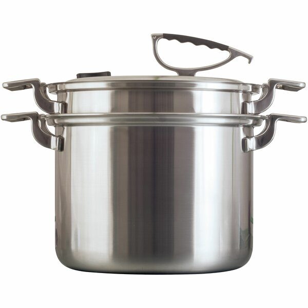 Calphalon CLOSEOUT! Tri-Ply Stainless Steel 8 Qt. Covered Stockpot