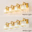 Applique murale à 4 lumières pour salle de bain Modern Crystal-1633090840