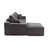 L-Shaped Sectional Sofa with Full-Compression Technology, No Assembly Required, Modular Design and Ultra-Soft Seats for Living Room Comfort-1052313461