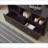 Entryway Shoe Bench, Rustic Burgundy Red with Drawer &amp; 3 Shelves for Entryway | Particle Board | Espresso-1738878807