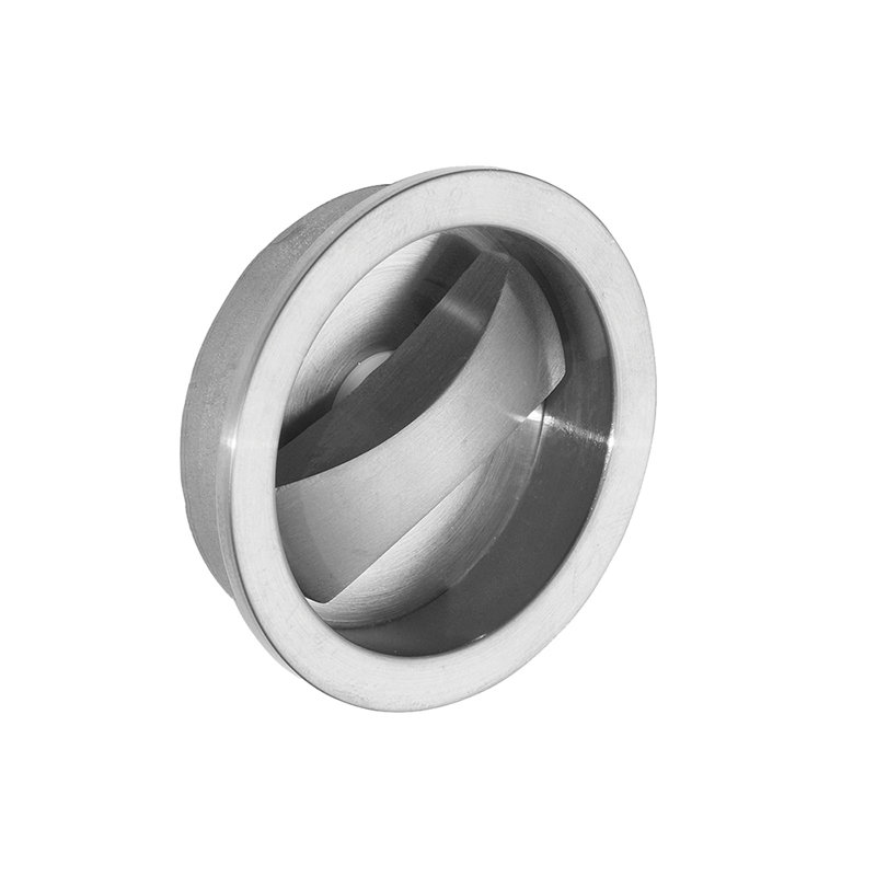 Aries Internal Flush Pull Handle, Satin Chrome