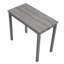 Ensemble de table bistro à hauteur de comptoir moderne 41,5 po avec tabourets sans port USB-17234524