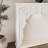 White Manufactured Wood Freestanding Fireplace