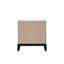 Table de chevet Glasgow G04390-N, blanc