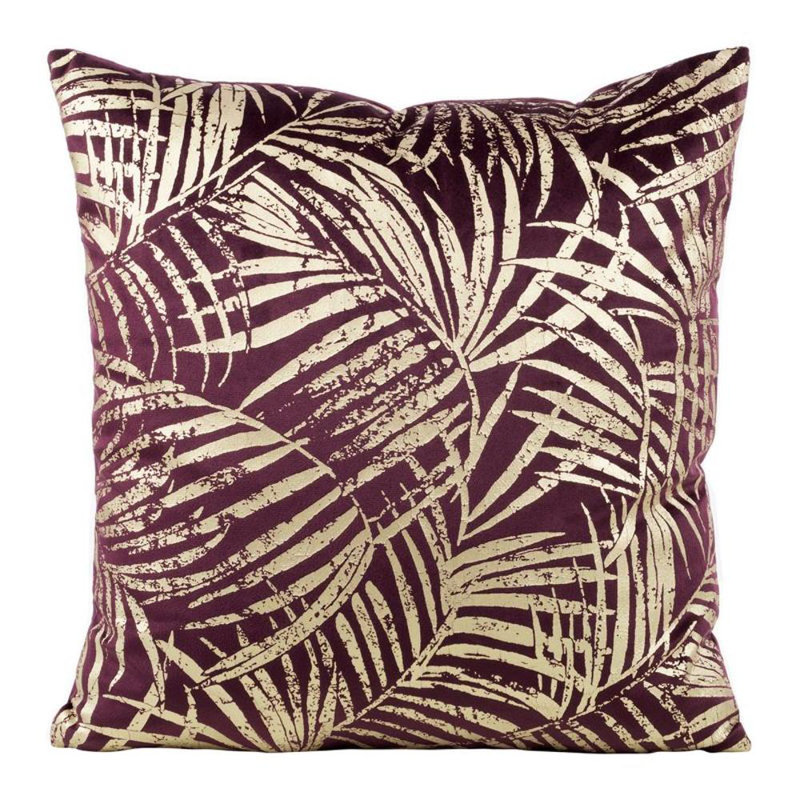 Microfiber Square Pillow Case, Purple