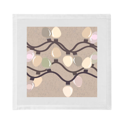 Serviettes de table en satin de coton