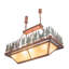 42" Pine Lake Oblong Inverted Pendant