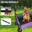 Roues améliorées, chariot pliant convertible tout-en-un avec ouverture latérale et laisse pour chien, sièges et rangement polyvalents, capacité de 220 lb pour le camping, la plage, le magasinage-126177341