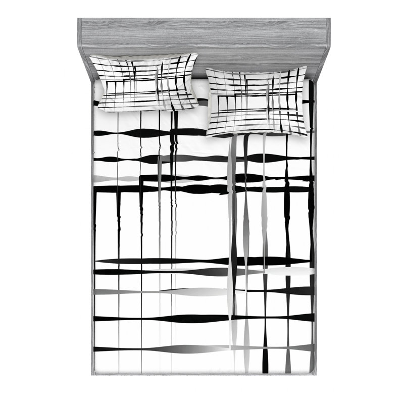 Microfiber Abstract, Queen Pillowcase