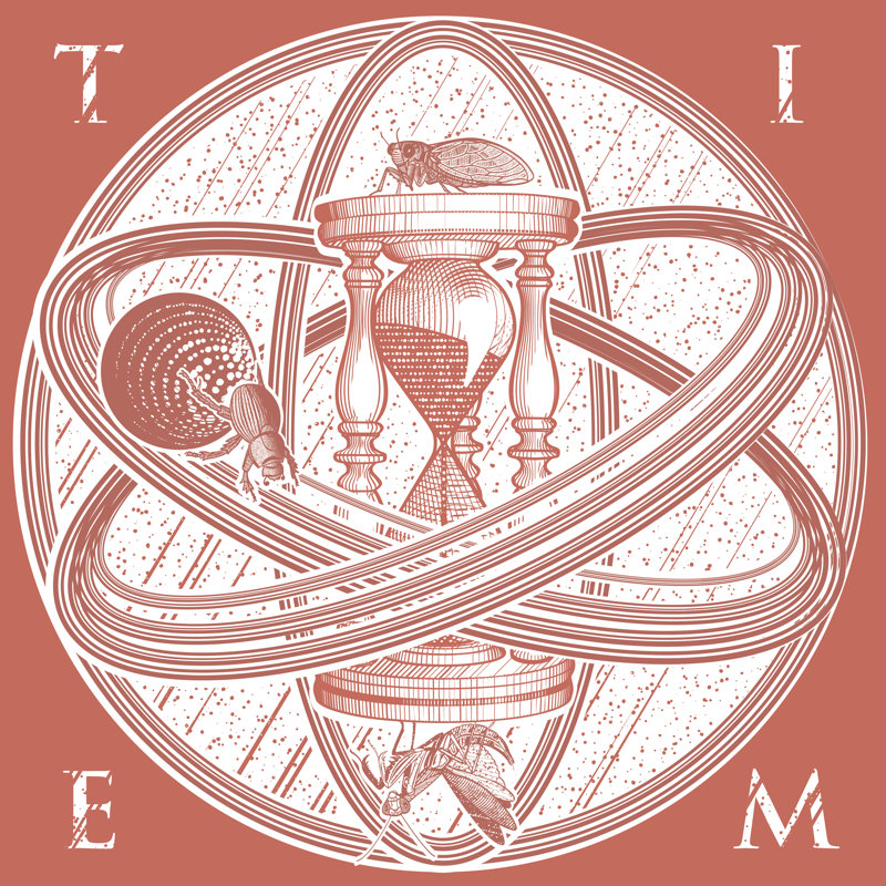 Time Infinity by Virivlev - Wrapped Canvas Print, 30cm H x 30cm W