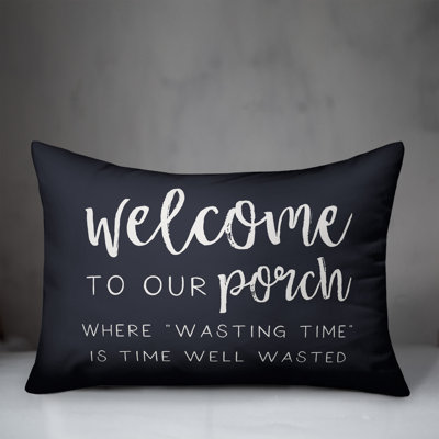  Polyester Indoor/Outdoor Throw Pillow
