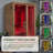 Backyard Discovery Rylan 2-Person Cedar Wood Indoor Infrared Sauna with Red Light Therapy and Chromotherapy