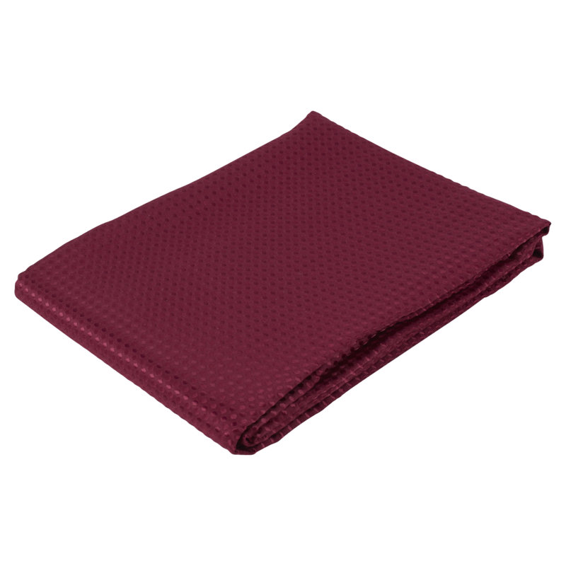 Damask Patterned Tablecloth, Burgundy, 220cm L x 150cm W