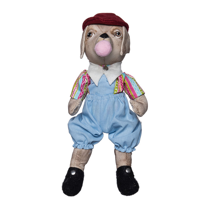 Benji Bubbles Spring Gathered Traditions Joe Spencer Art Doll Figure