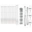 Galvanised Steel Fence Panels-137778934