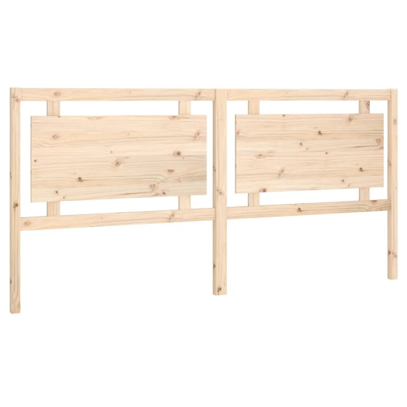 Schiavo Solid Wood Headboard, 105.5 x 100 cm, Brown