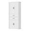 Armoire de rangement avec espace de rangement multifonctionnel, portes avec tablettes de rangement, 2 tiroirs, tablette réglable-1984458928