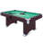 Ensemble de table de billard robuste de 6 pi avec patins, queues de billard, boules, triangles, craies et brosse RayChee 
