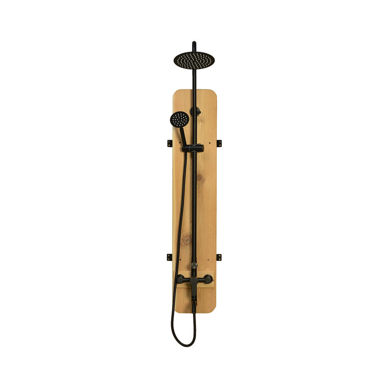 Meridian Wall Shower Onyx