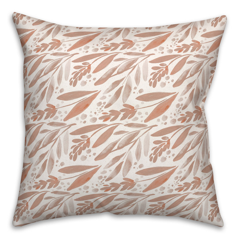 Floral Throw Pillow