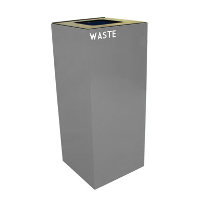 Geocube Steel Open Recycling Bin - 24 Gallons