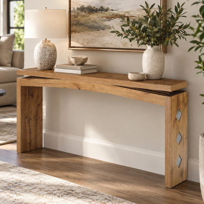 Table console étroite Caelvin de 62 po