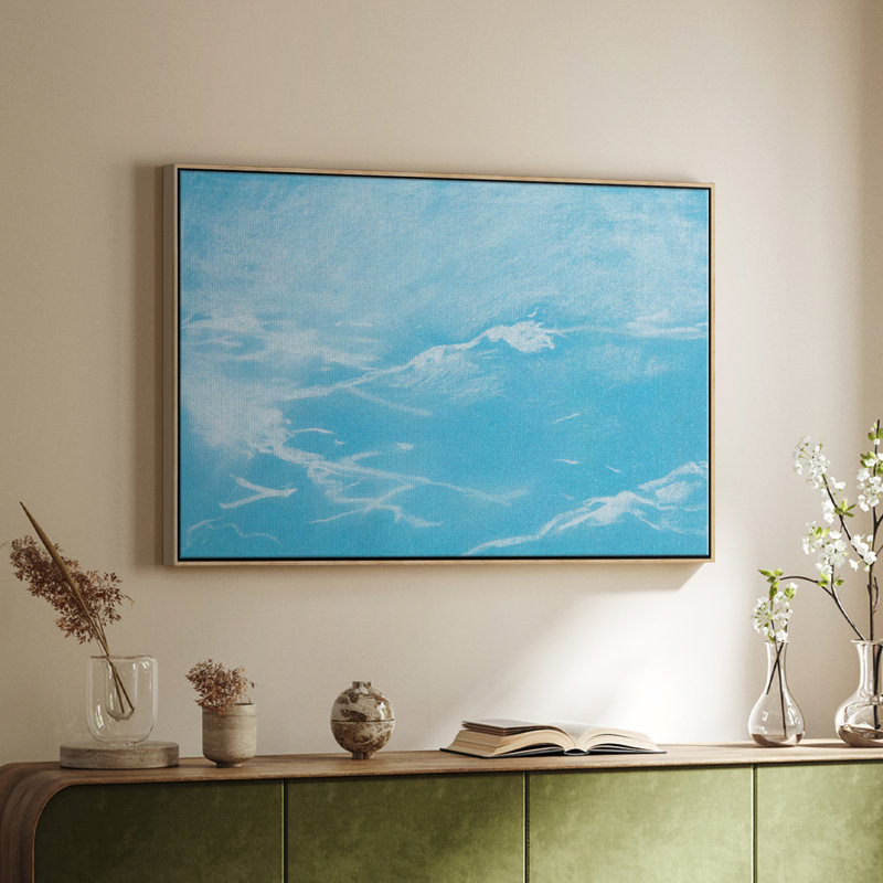 Paysage rétro - XLVI, H 25 po x l 37 po x P 1,5 po, Wrapped Canvas