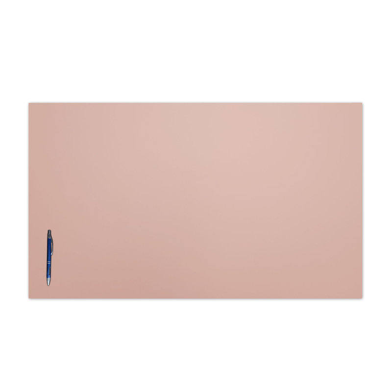 Sous-main Creekden, H 20 po x l 34 po, Rose bonbon